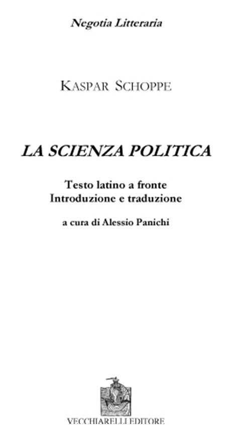 La scienza politica, Manziana, Vecchiarelli, 2022