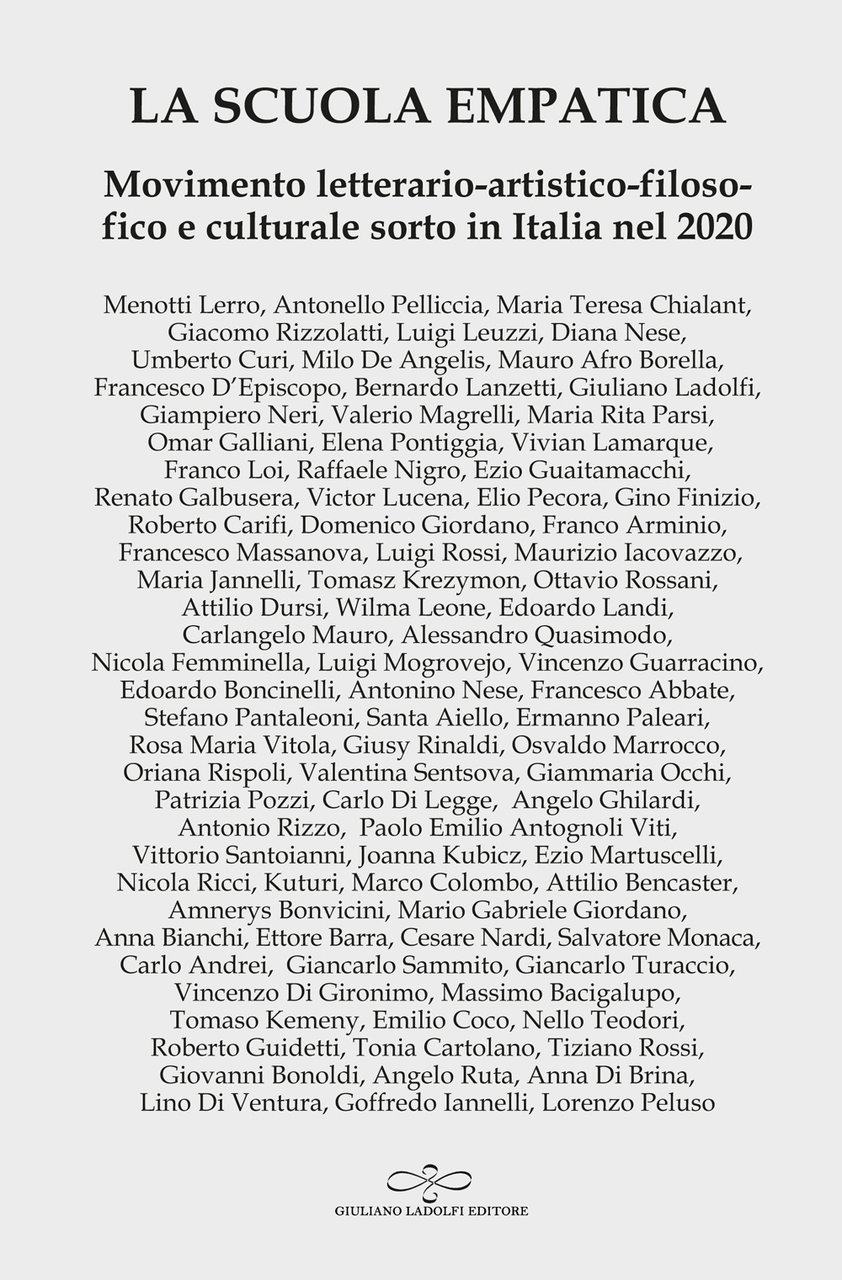 La scuola empatica. Movimento letterarioartistico- filosofico e culturale sorto in …