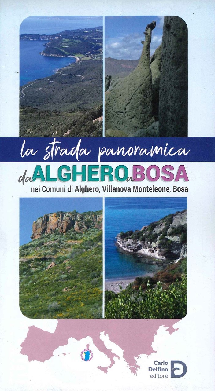La strada panoramica da Alghero a Bosa, Sassari, Carlo Delfino …