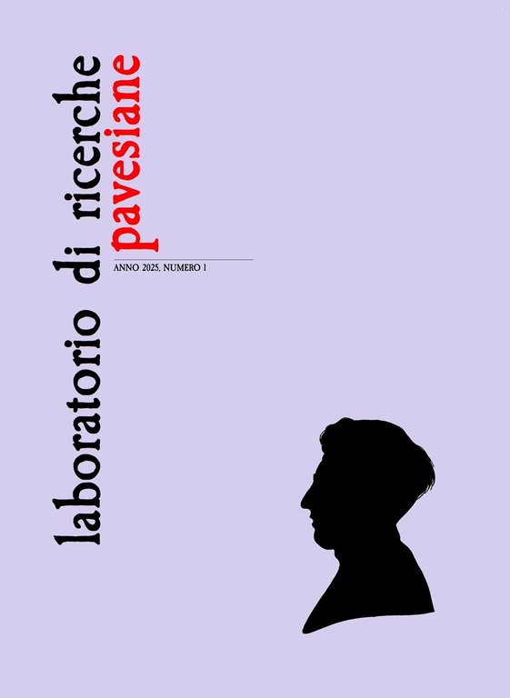 Laboratorio di Ricerche Pavesiane Anno 2025, Numero 1