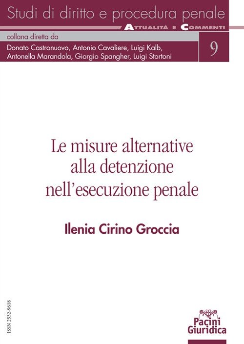 Le misure alternative alla determinazione nell'esecuzione penale