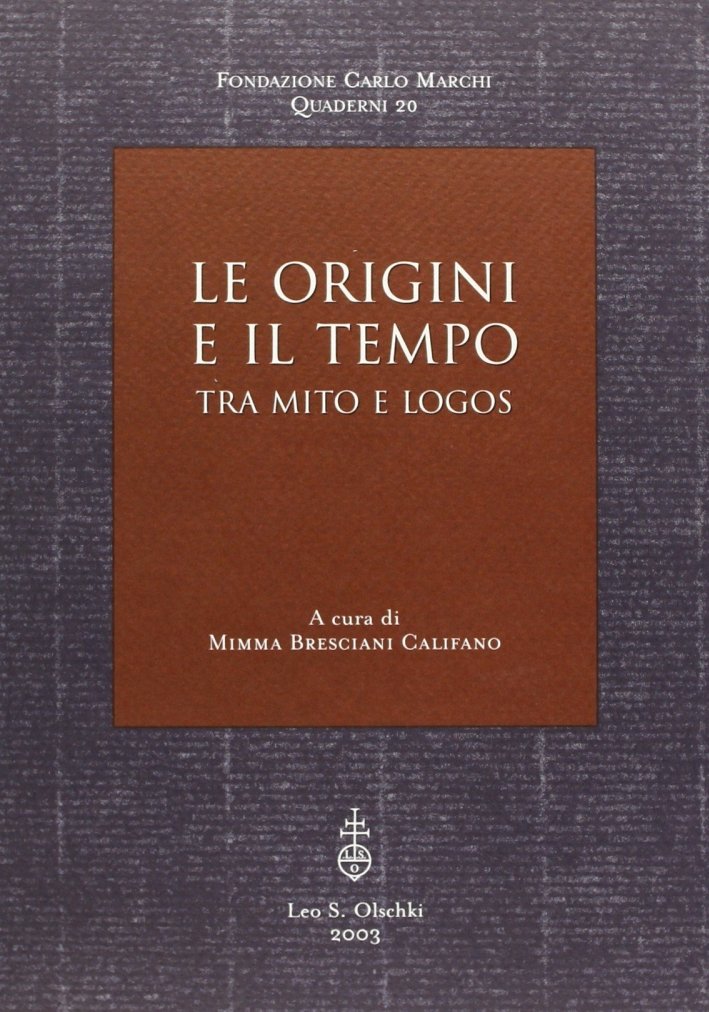 Le origini del tempo. Tra mito e logos, Firenze, Casa … | Immagine principale