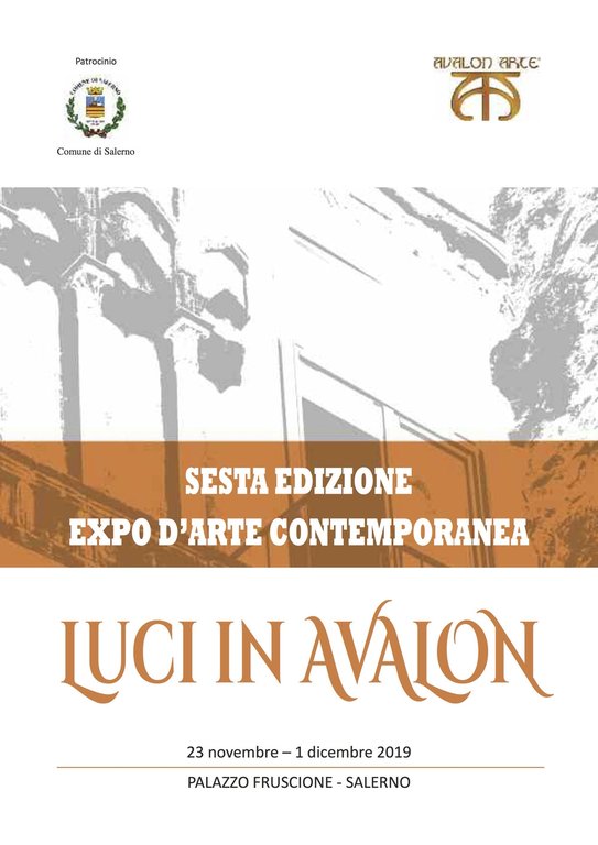 Luci in Avalon. Expo d'arte contemporanea. 6ª edizione. Catalogo della mostra, Palermo, Studio Byblos, 2019