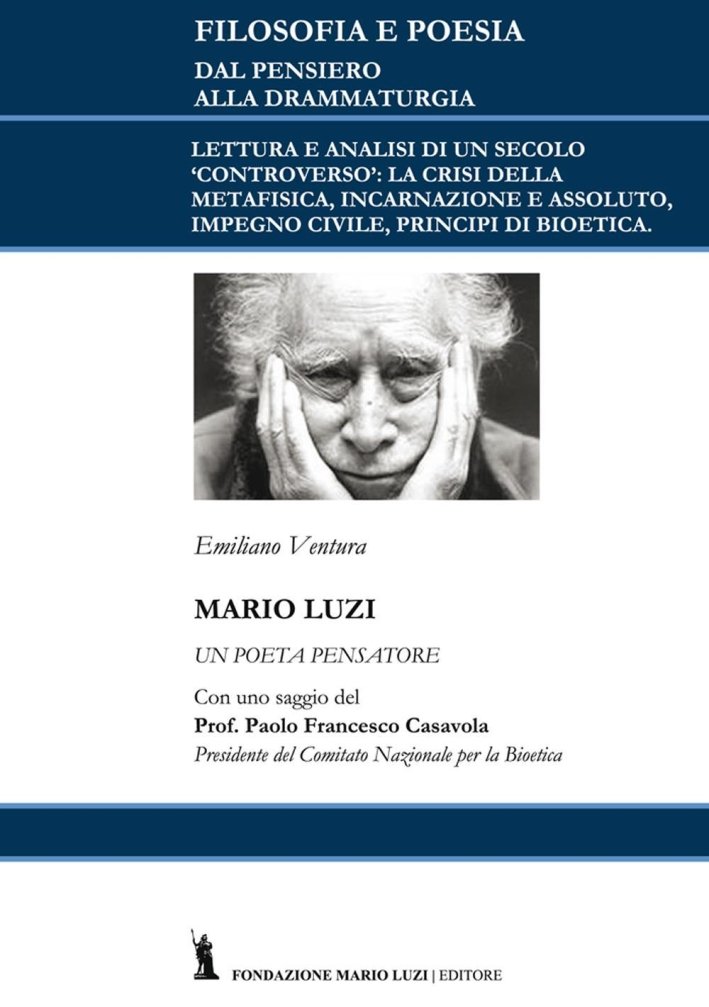 Mario Luzi: un poeta pensatore. Con un saggio del prof. … | Immagine principale