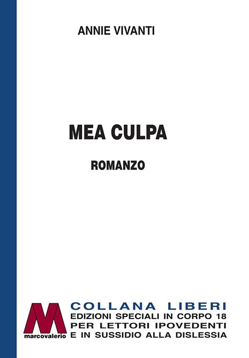 Mea culpa [Edizione per Ipovedenti], Cercenasco, Marco Valerio, 2021