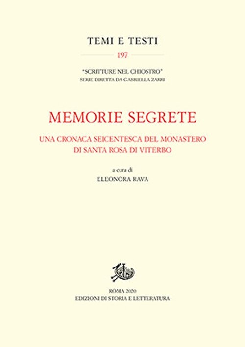 Memorie segrete. Cronaca seicentesca