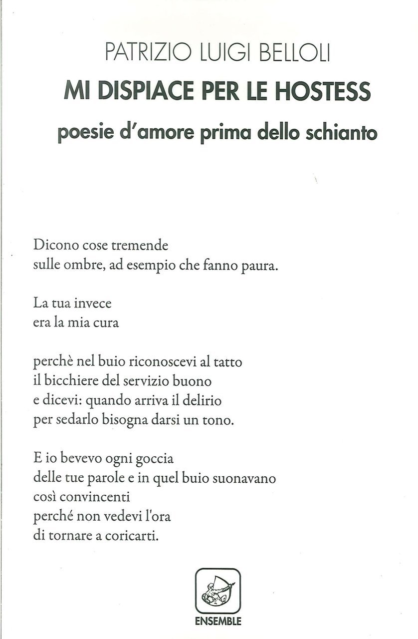 Mi Dispiace per le Hostess. Poesie d'amore prima dello schianto, …