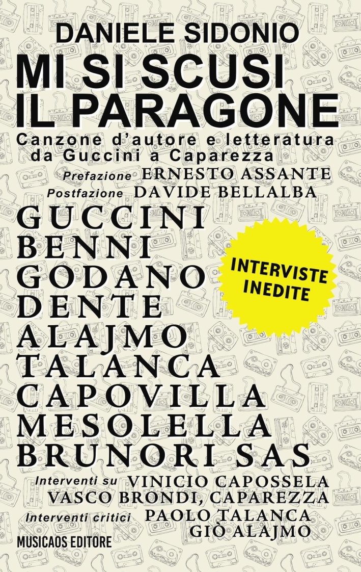 Mi Si Scusi il Paragone. Canzone d'Autore e Letteratura Da … | Immagine principale