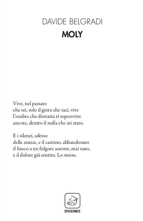 Moly, Roma, Edizioni Ensemble, 2019