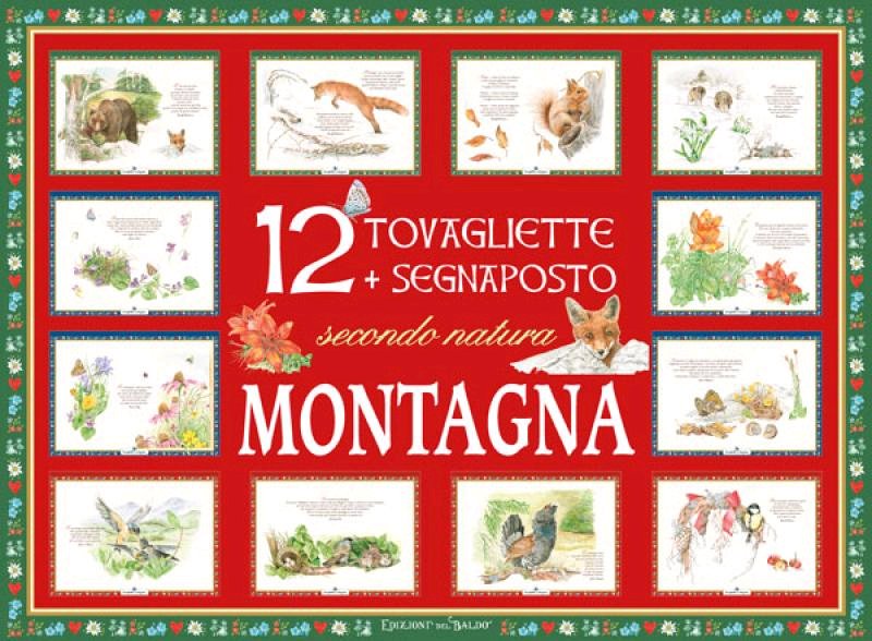 Montagna Secondo Natura - 12 Tovagliette + Segnaposto (60 Cav/40 …