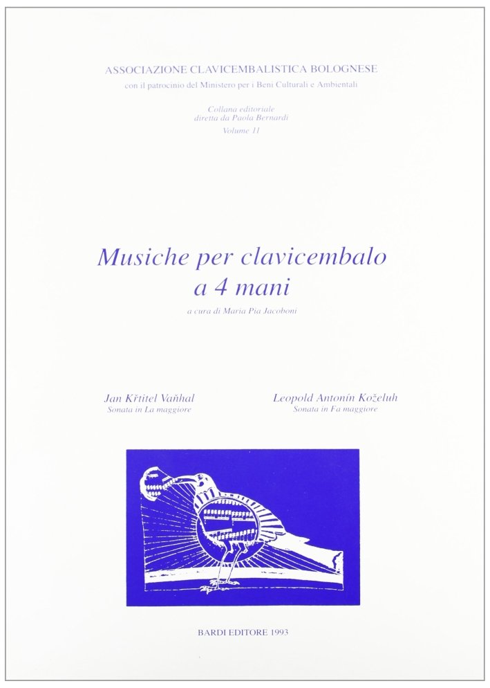 Musiche per Clavicembalo a 4 Mani, Roma, Scienze e Lettere, …