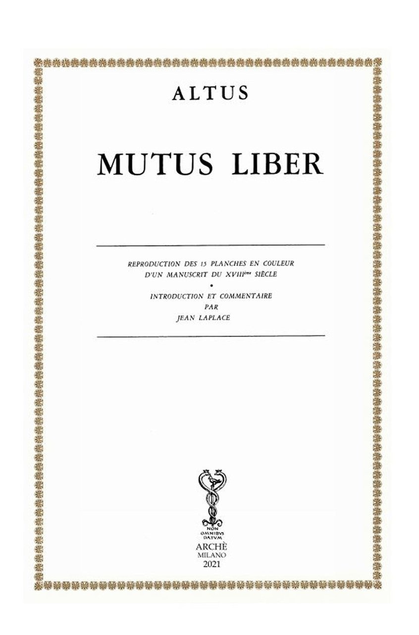 Mutus liber. Reproduction ds 15 planches en couleur d'un manuscrit … | Immagine principale