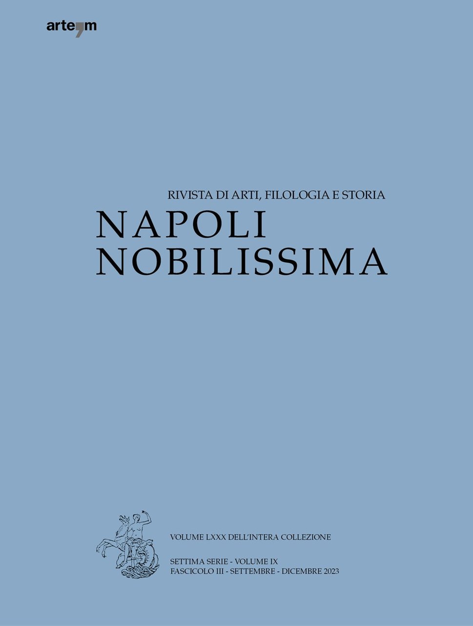 Napoli Nobilissima. Rivista di arti, filologia e storia. Settima serie …