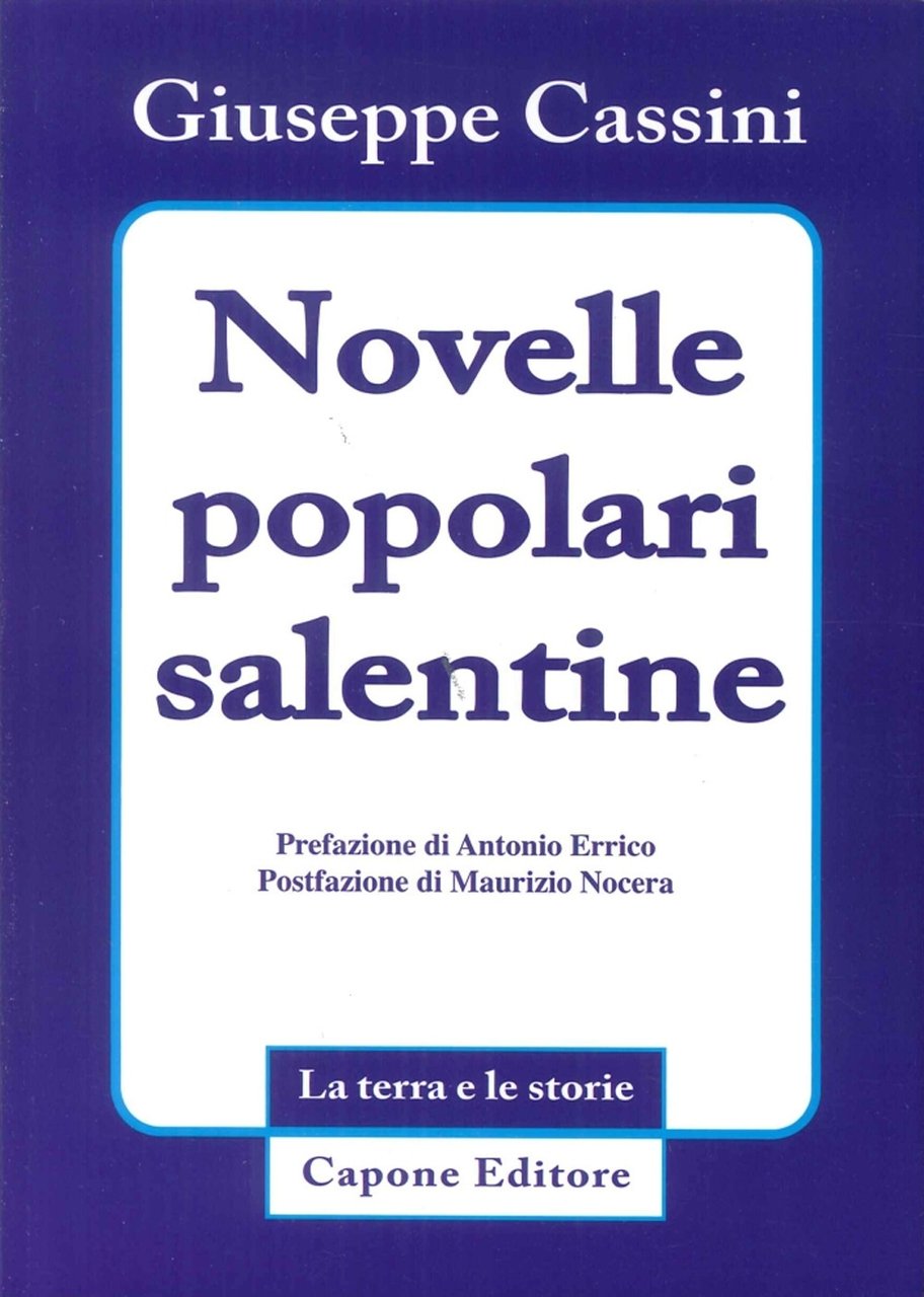 Novelle Popolari Salentine | Immagine principale