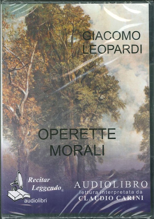 Operette morali. Audiolibro. CD Audio | Immagine Gallery 2