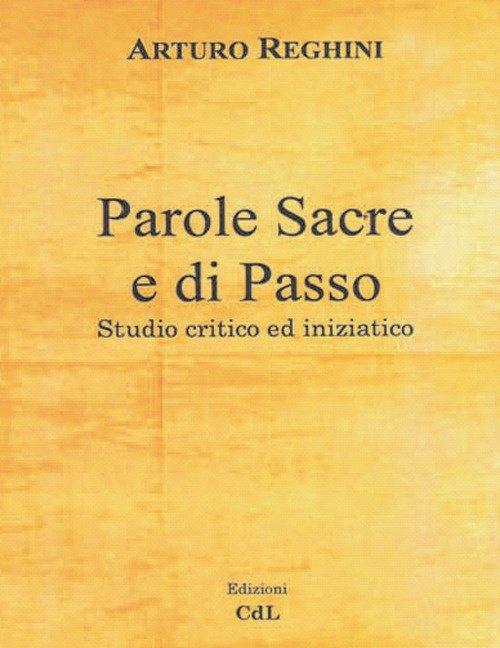 Parole Sacre e di Passo | Immagine principale