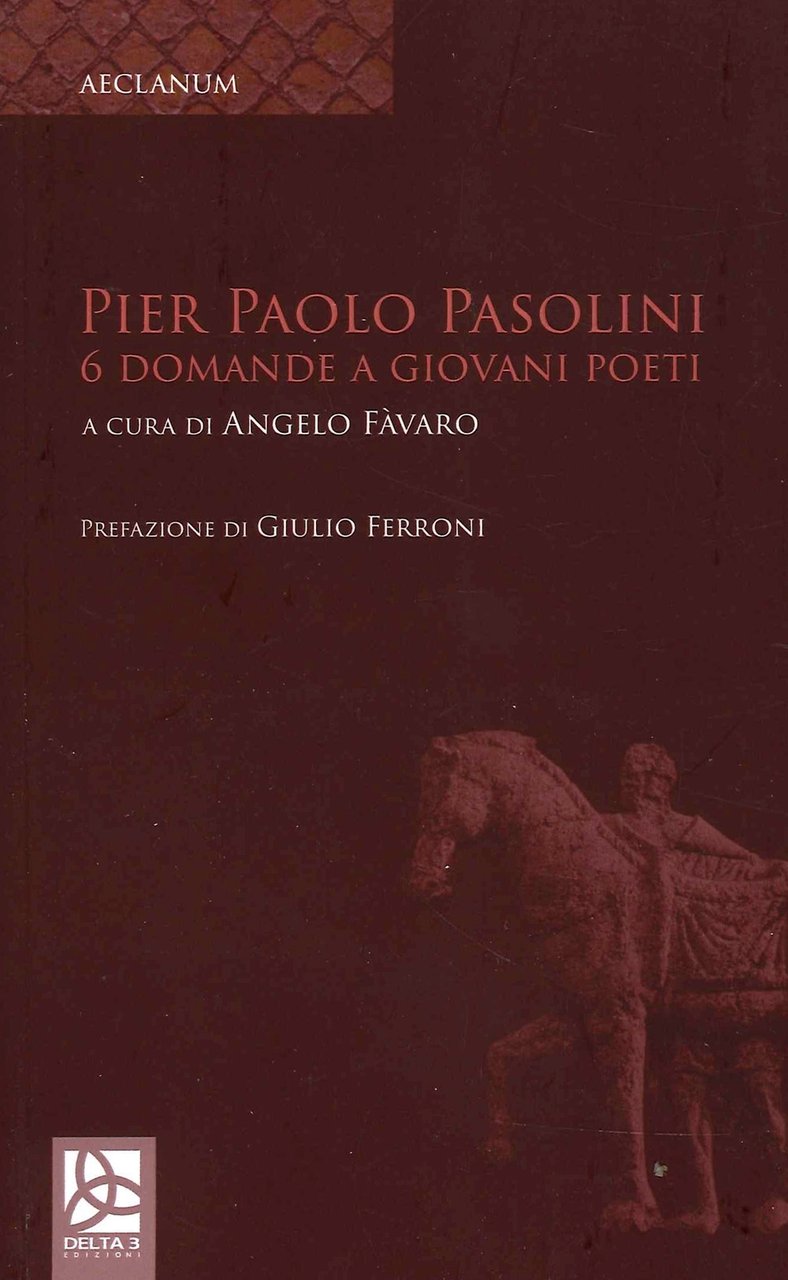 Pier Paolo Pasolini. 6 Domande a giovani poeti | Immagine principale