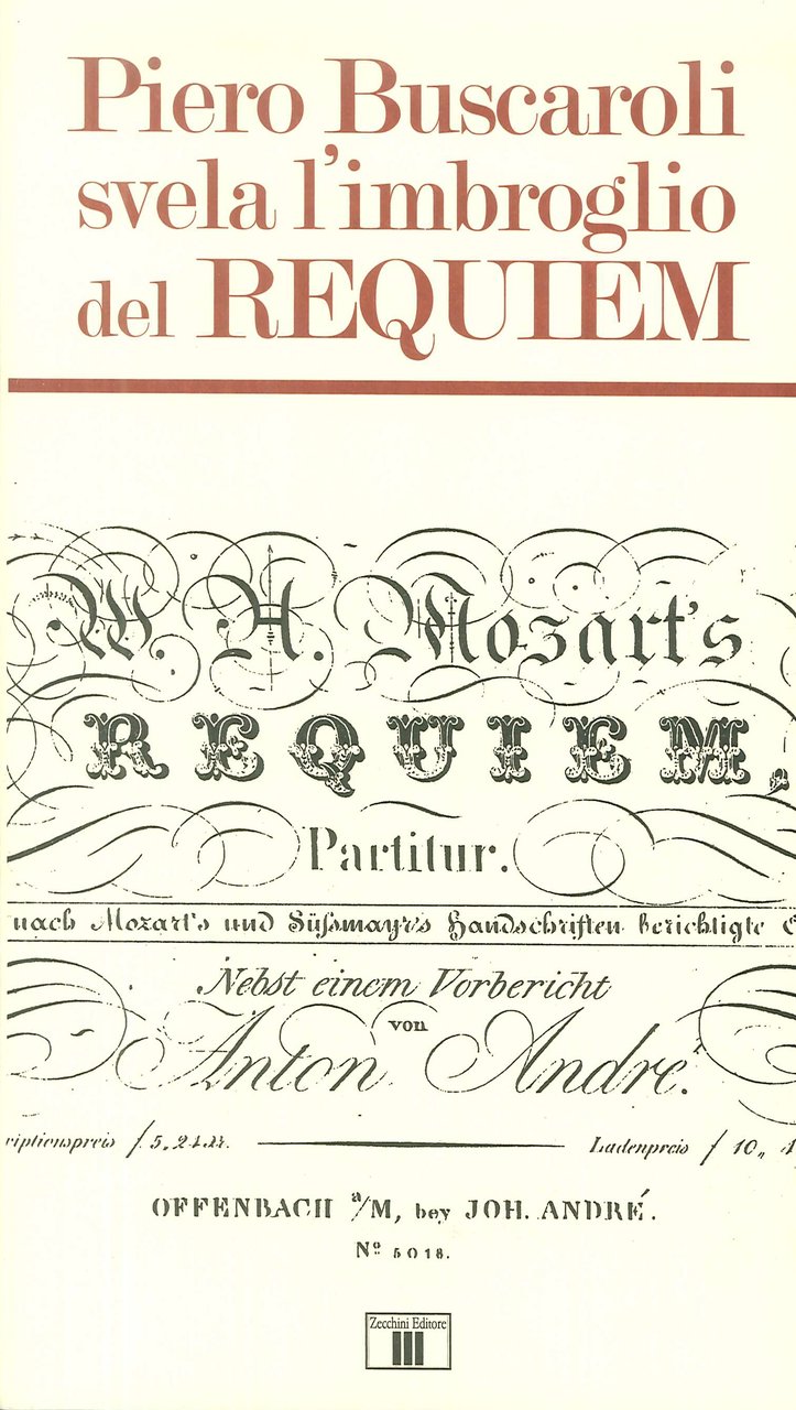 Piero Buscaroli svela l'imbroglio del Requiem | Immagine principale