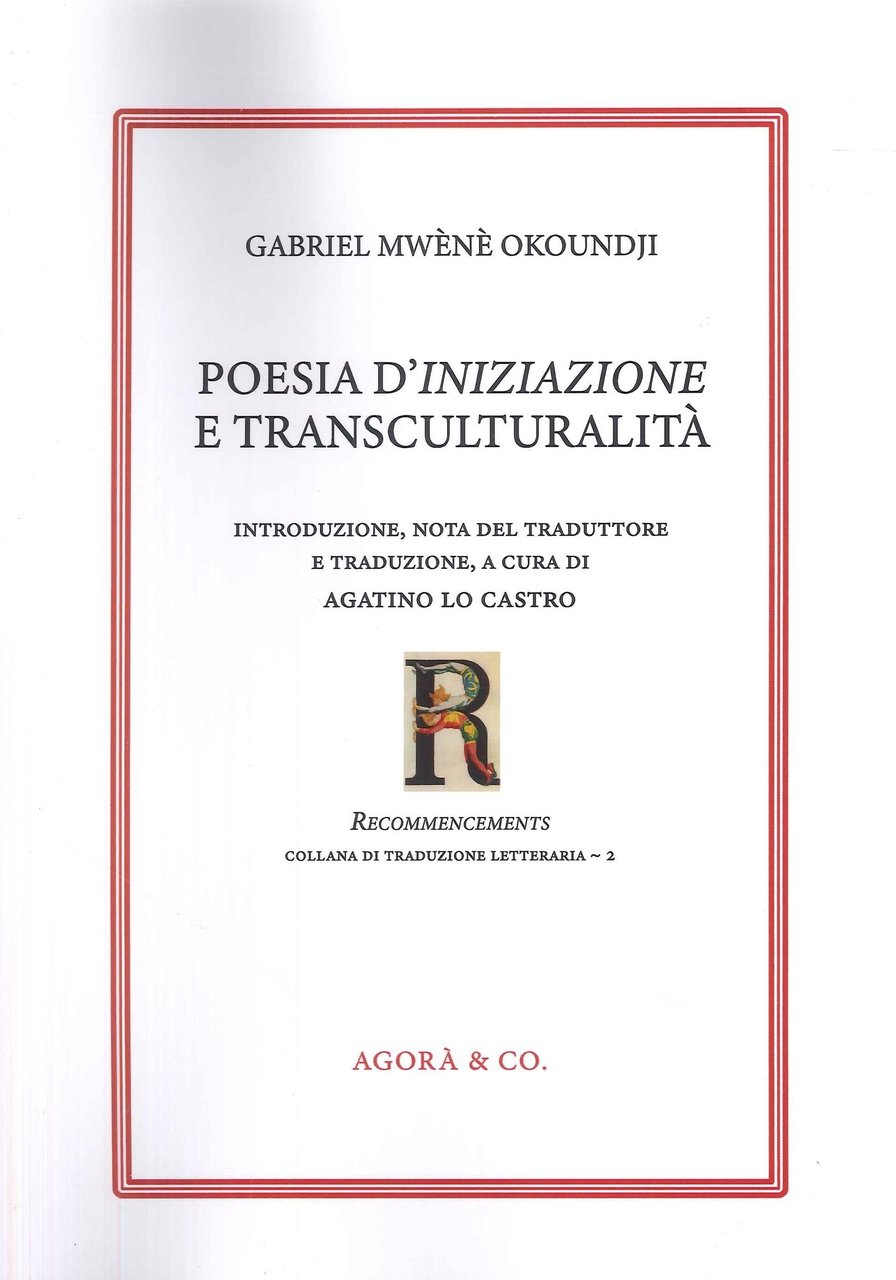 Poesia d'Iniziazione e transculturalità