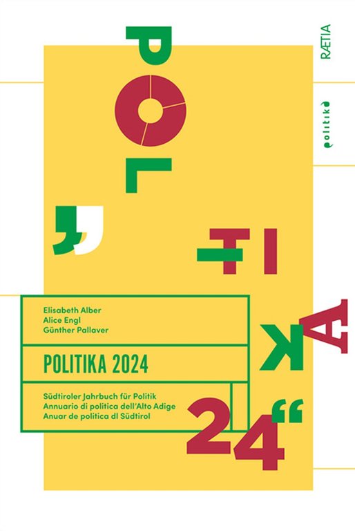 Politika 2024. Annuario di politica dell'Alto Adige
