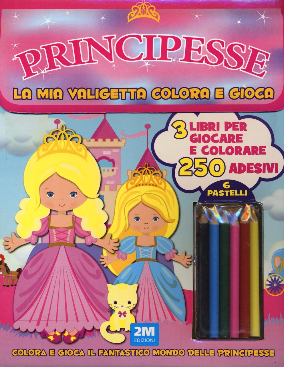 Principesse. Trendy model. La mia valigetta colora e gioca. Con … | Immagine principale