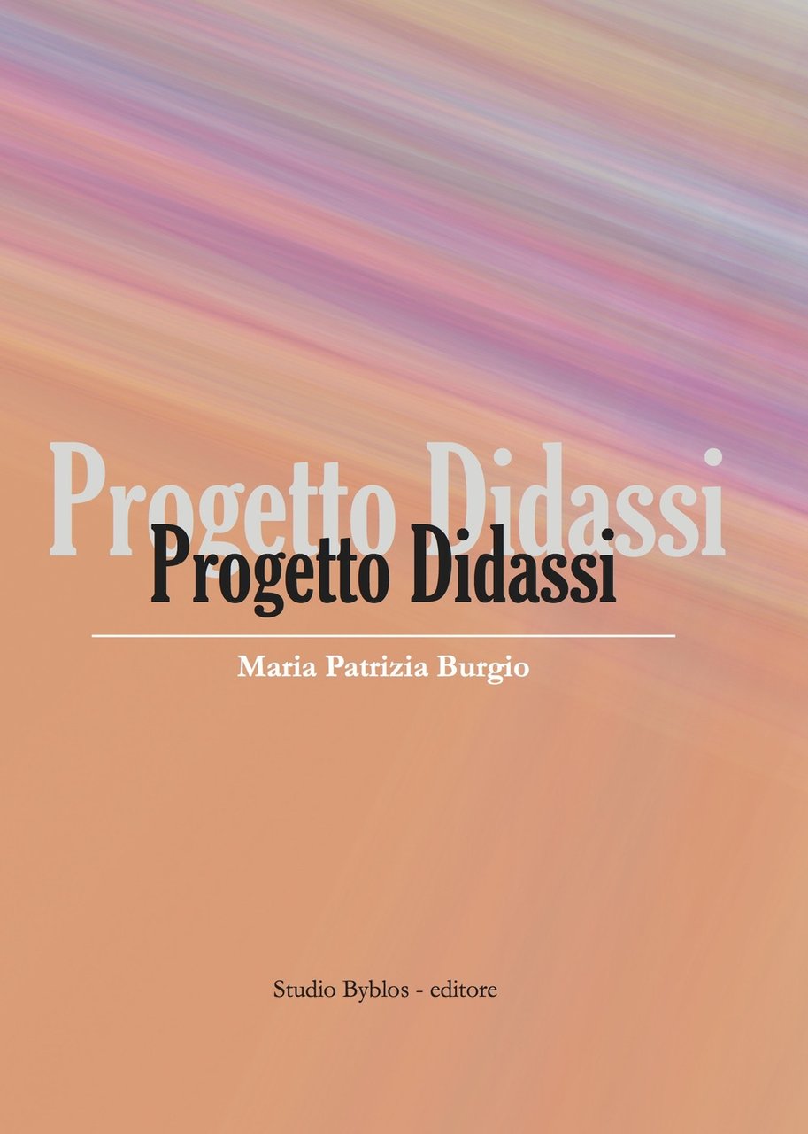 Progetto didassi, Palermo, Studio Byblos, 2019