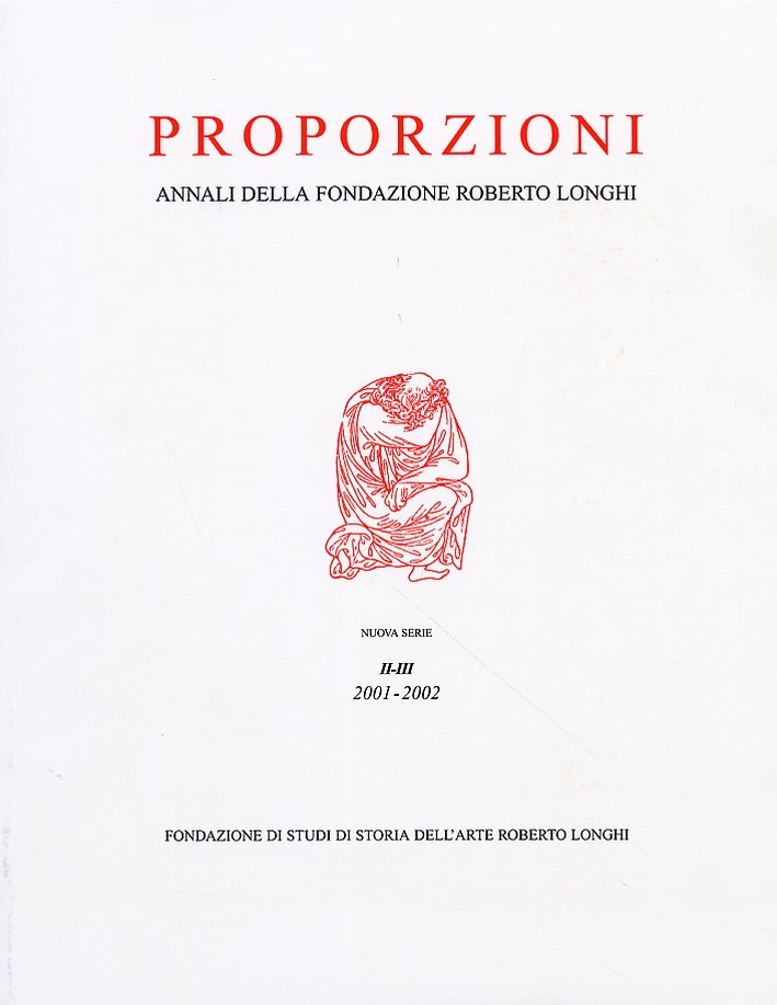 Proporzioni. Nuova serie. II-III/2001-2002
