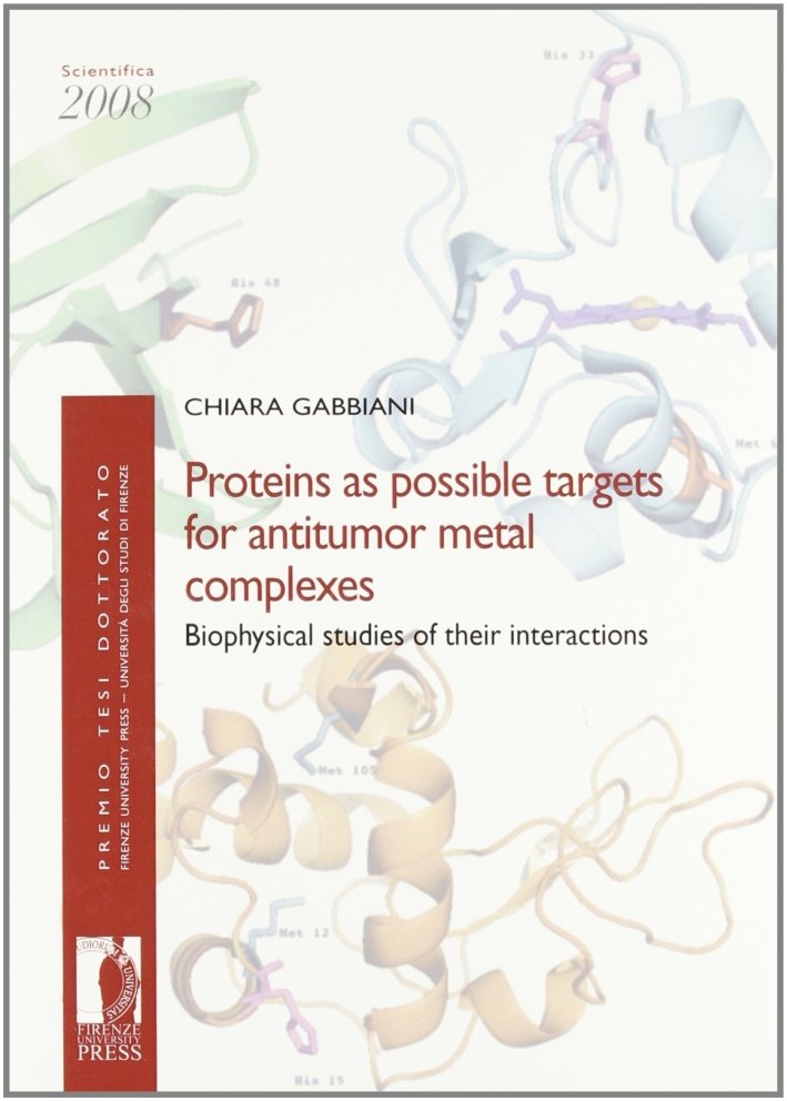 Proteins as possible targets for antitumor metal complexes. Biophysical studies … | Immagine principale
