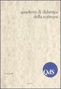 QdS. Quaderni di Didattica della Scrittura (2006). Vol. 5, Roma, … | Immagine principale
