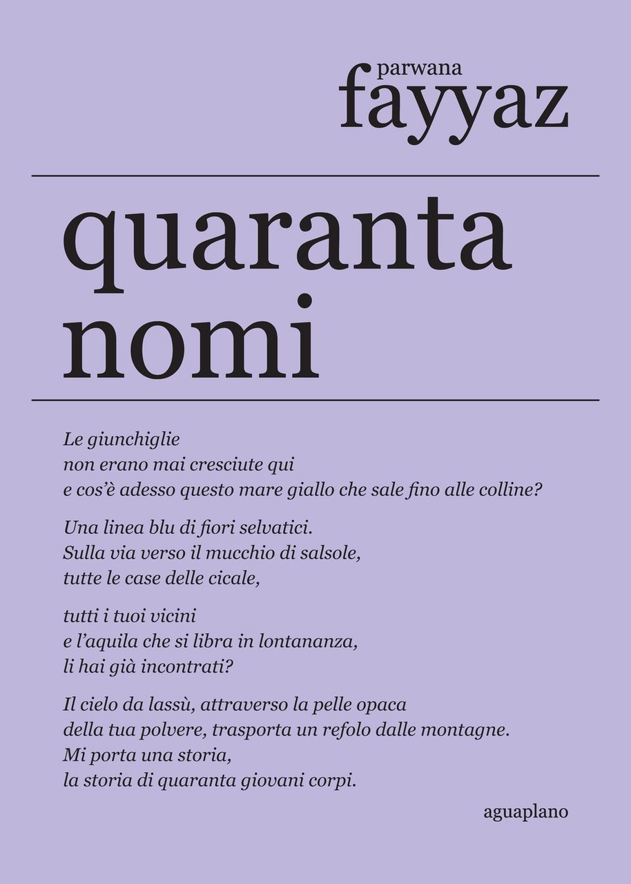 Quaranta nomi