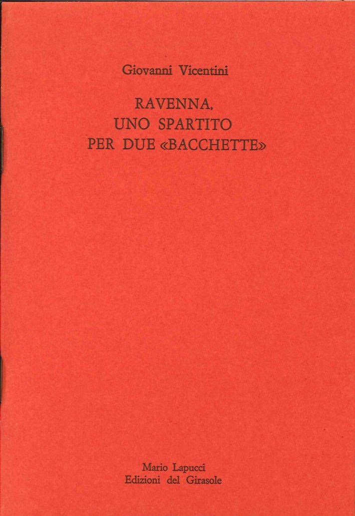 Ravenna, uno spartito per due "Bacchette". André Frossard e Riccardo … | Immagine principale