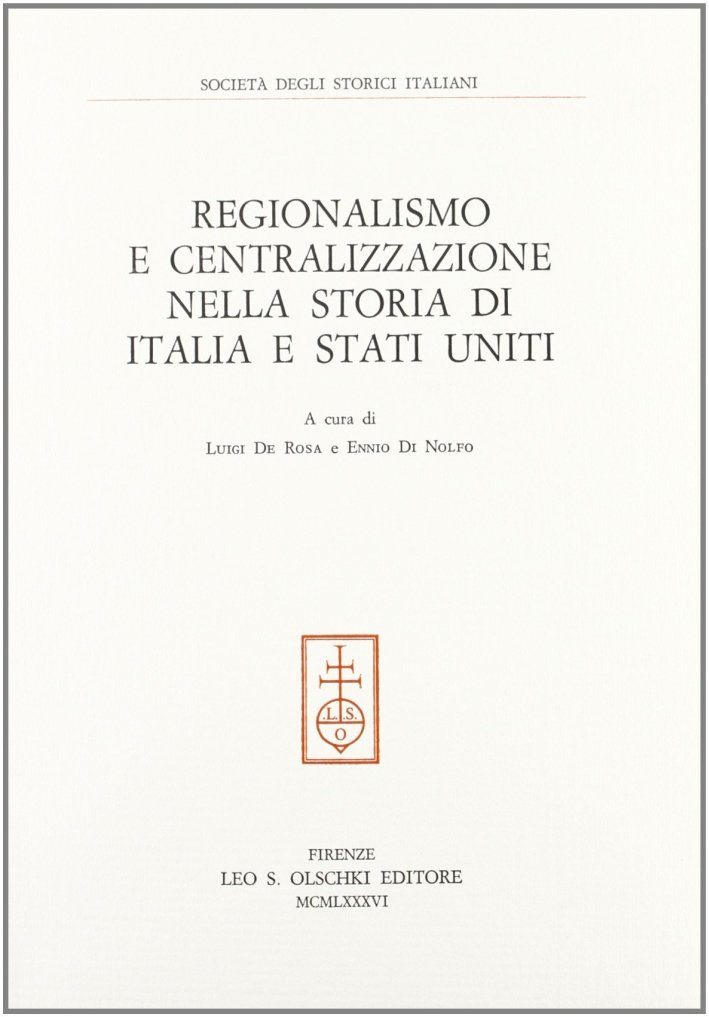 Regionalismo e centralizzazione nella storia di Italia e Stati Uniti, … | Immagine principale