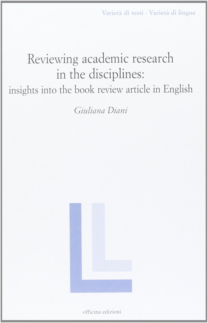 Reviewing Academic Research in the Disciplines: Insights Into the Book …