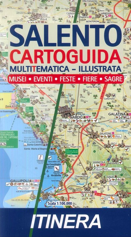 Salento Cartoguida Multitematica Illustrata