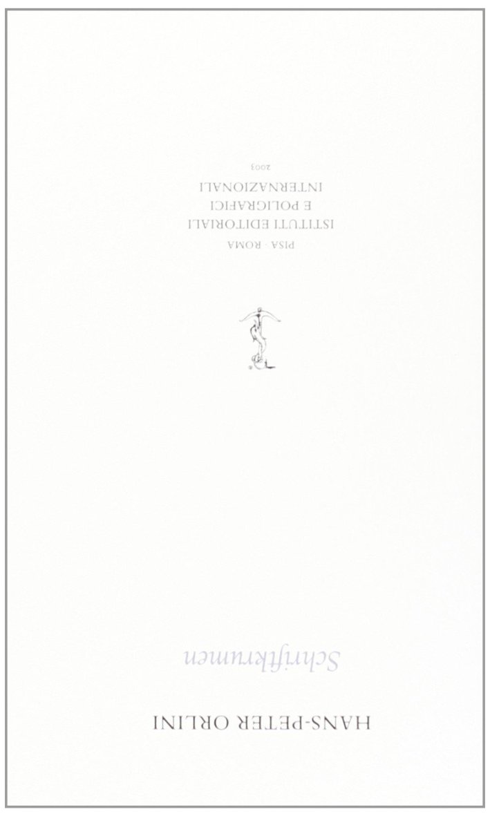 Schriftkrumen. Briciole di scrittura, Pisa, Fabrizio Serra Editore, 2003 | Immagine principale