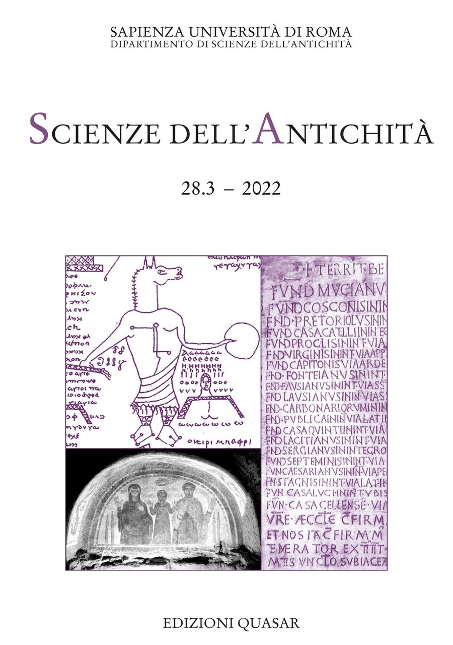 Scienze dell'Antichità 28.3 Scrittura epigrafica e sacro in Italia dall'Antichita …