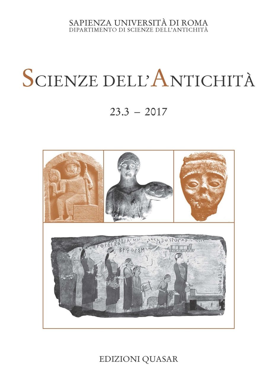 Scienze dell'antichità. Storia, archeologia, antropologia (2017). Vol. 23/3: Il sacrificio. …