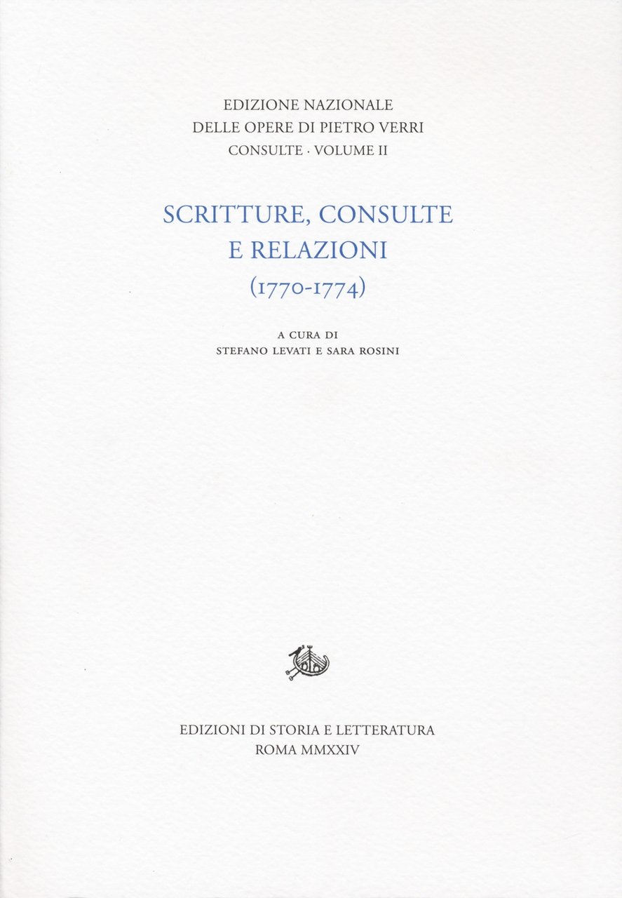 Scritture, consulte e relazioni (1770-1774) | Immagine principale