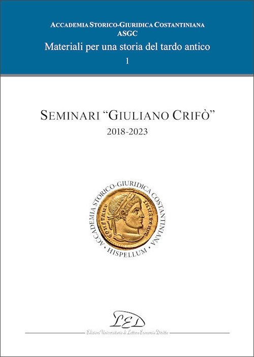 Seminari «Giuliano Crifò» 2018-2023