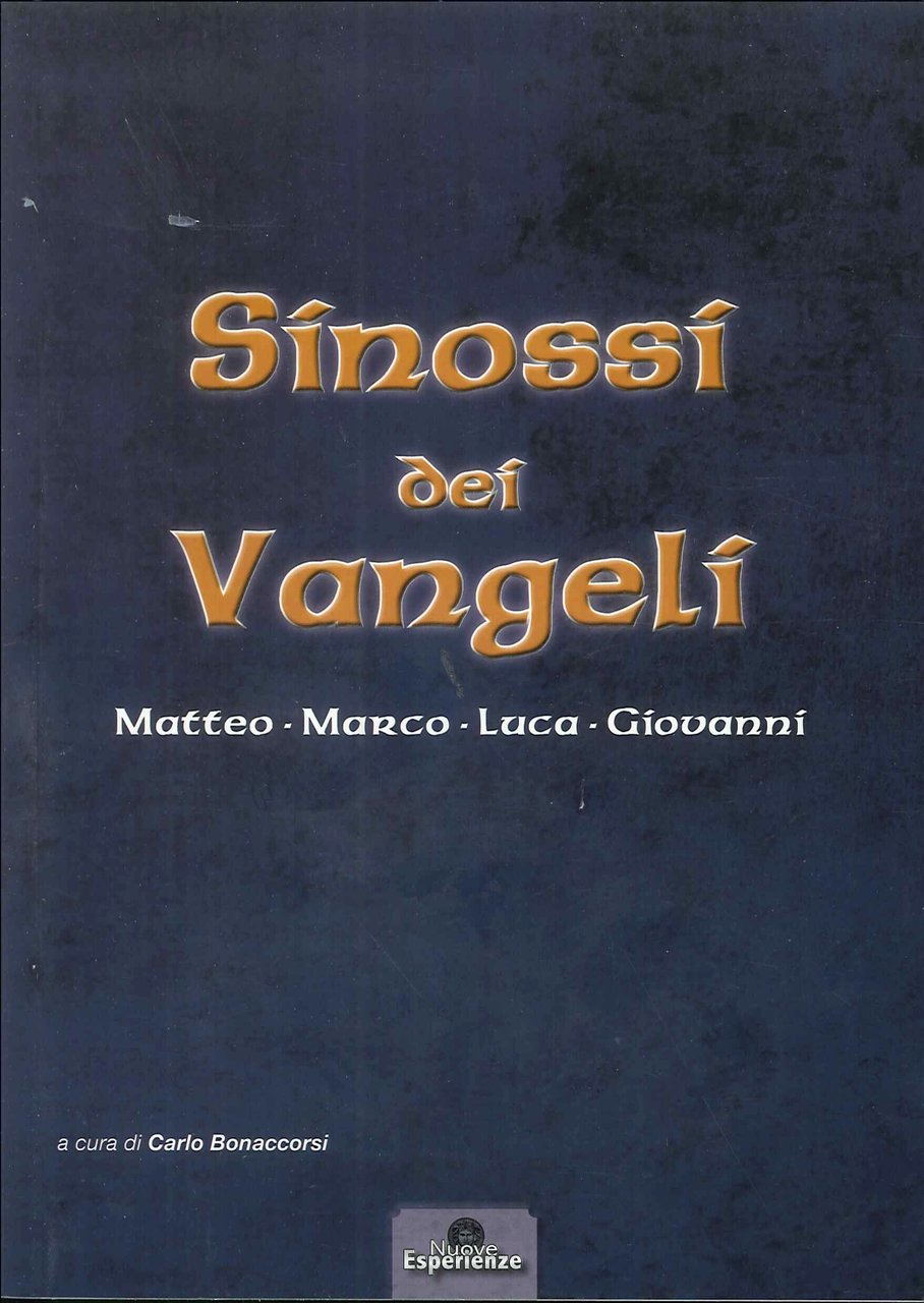 Sinossi dei Vangeli: Matteo-Marco-Luca-Giovanni | Immagine principale