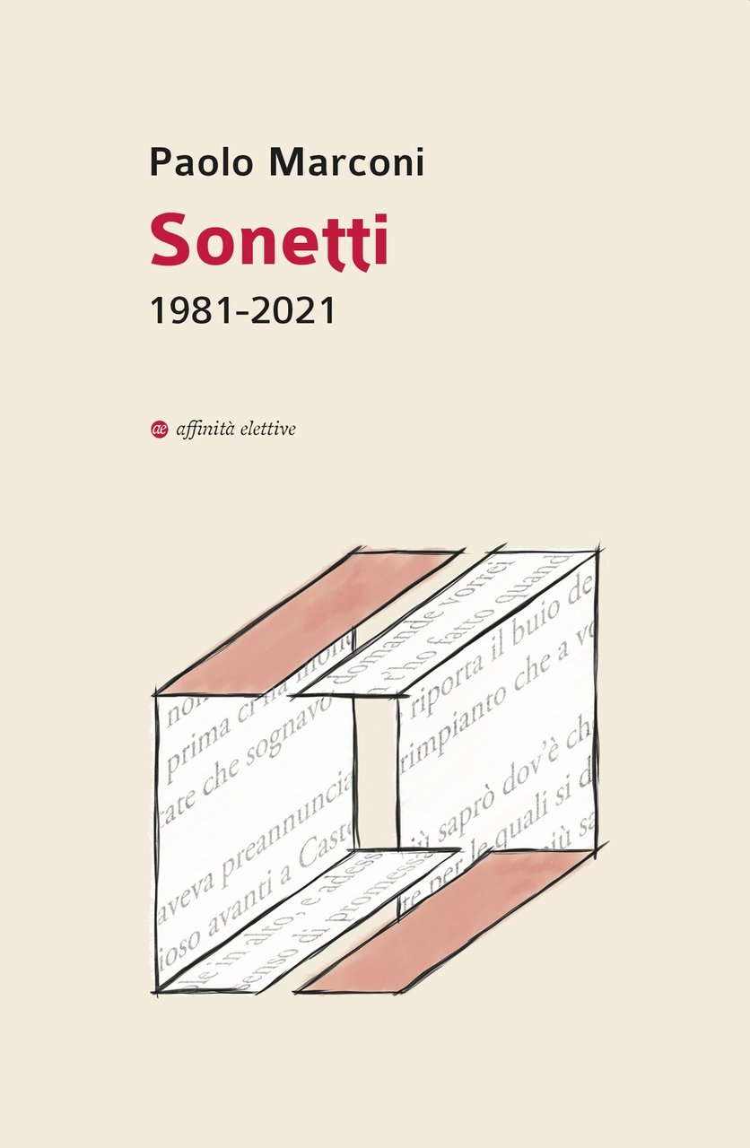 Sonetti. 1981-2021., Ancona, Affinità Elettive Edizioni, 2021