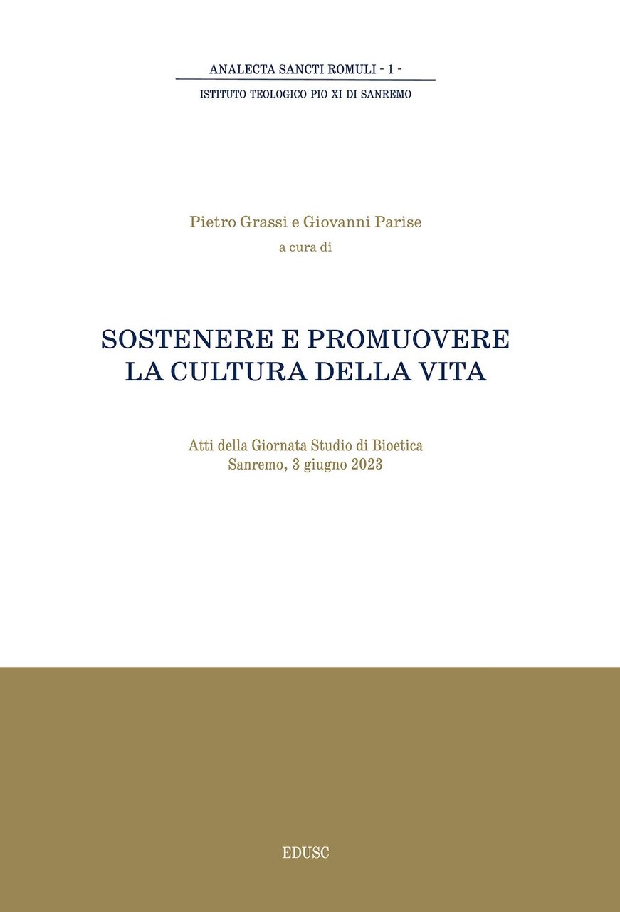 Sostenere e promuovere la cultura della vita | Immagine principale