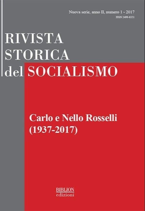 Speciale Carlo e nello Rosselli Numero 1/2017 | Immagine principale