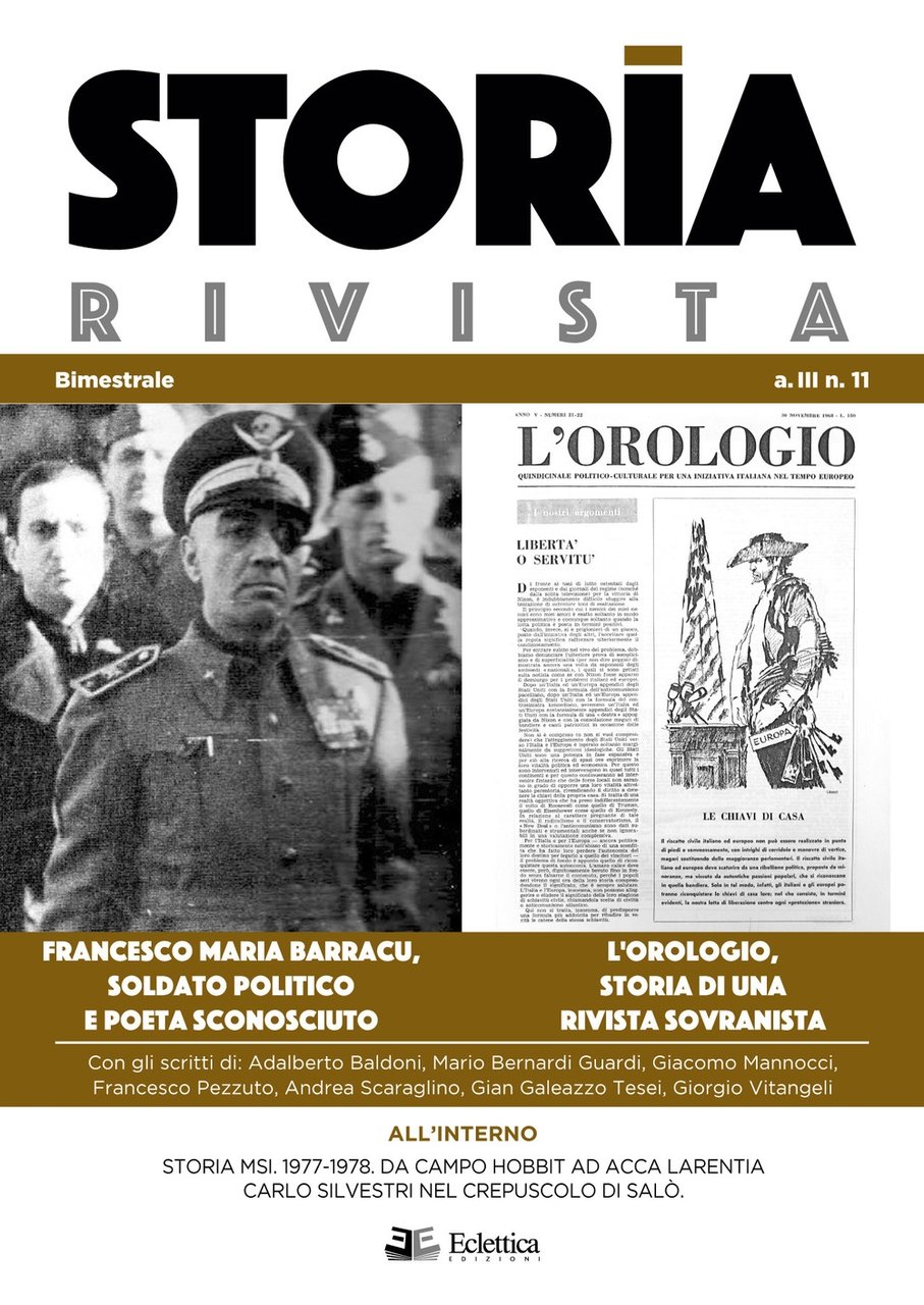 Storia Rivista Bimestrale. A.III n.11.