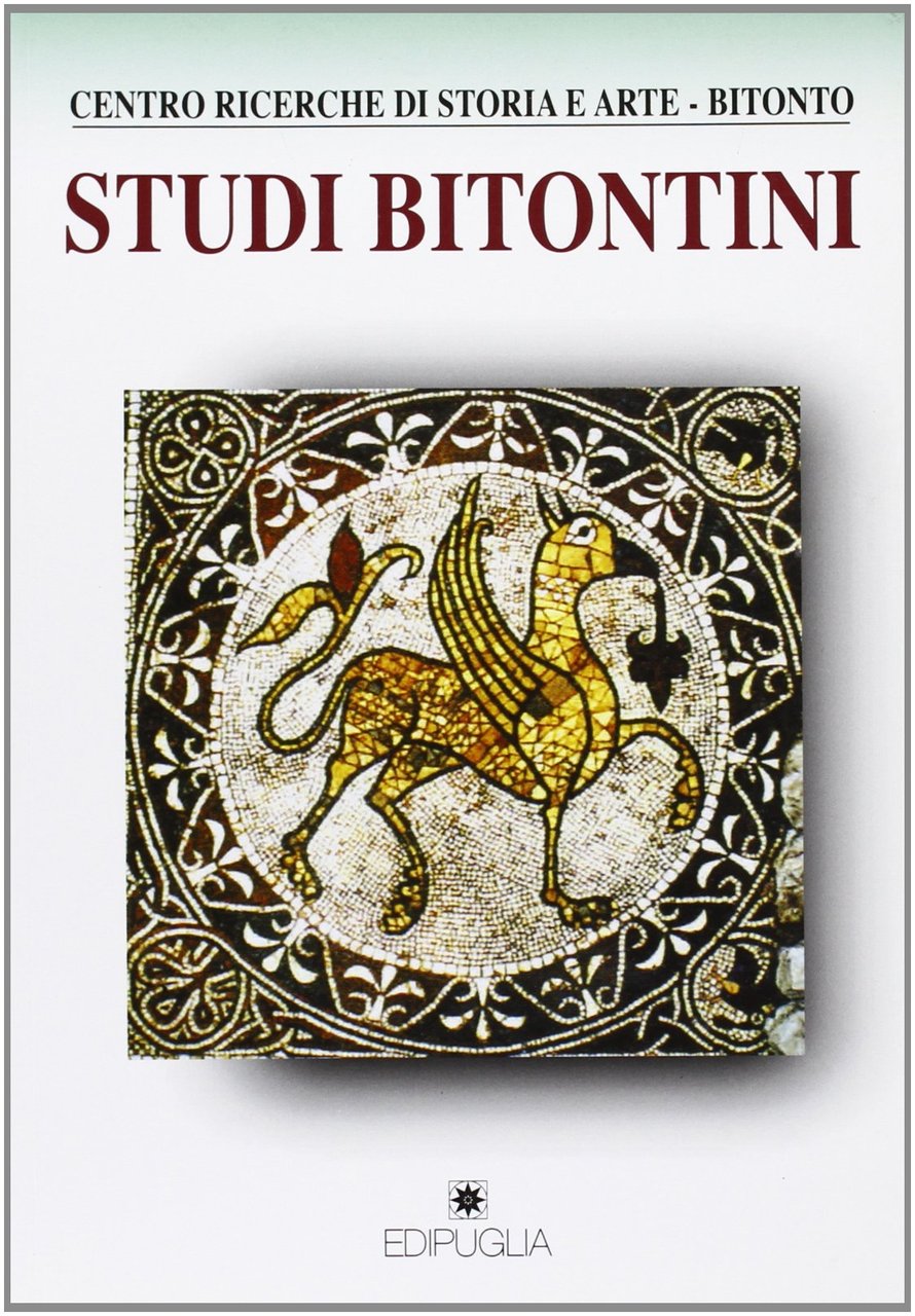 Studi bitontini. Vol. 90, Santo Spirito, Edipuglia, 2010