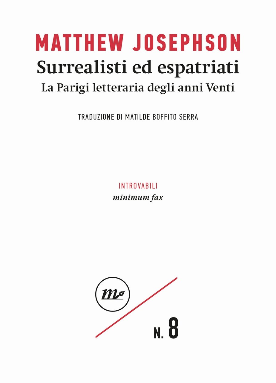 Surrealisti ed espatriati. La Parigi letteraria, Roma, Minimum Fax, 2024 | Immagine principale