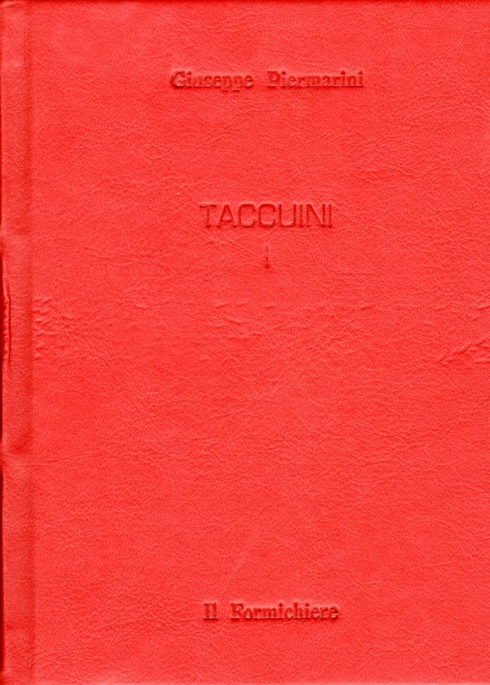 Taccuini. Tra le carte dell'Architetto Giuseppe Piermarini. [Ed. in facsimile], … | Immagine principale