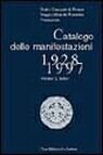 Teatro comunale di Firenze, Maggio musicale fiorentino. Catalogo delle manifestazioni …