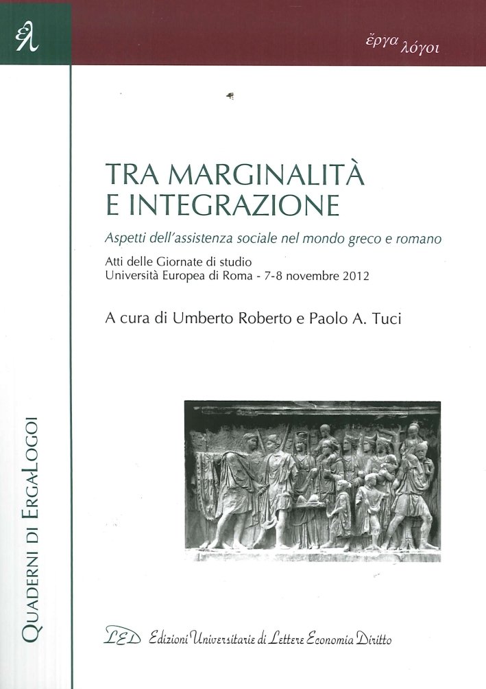 Tra Marginalità e Integrazione. Aspetti dell'Assistenza Sociale nel Mondo Greco … | Immagine principale