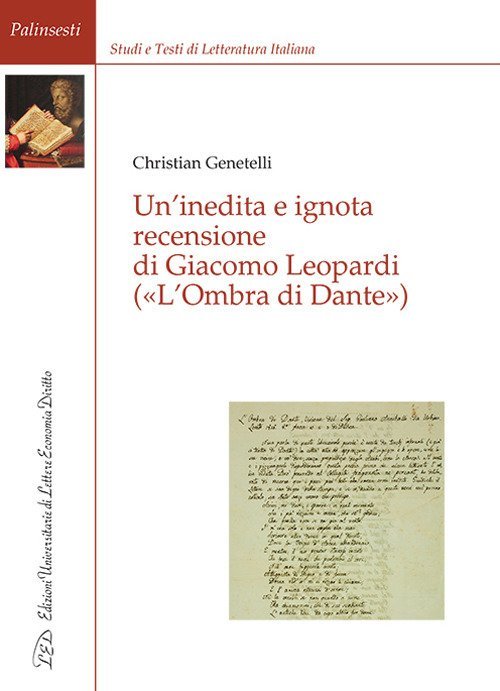 Un'inedita e ignota recensione di Giacomo Leopardi («L'ombra di Dante») | Immagine principale